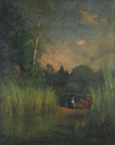 Dusk in the Rushes by George Inness